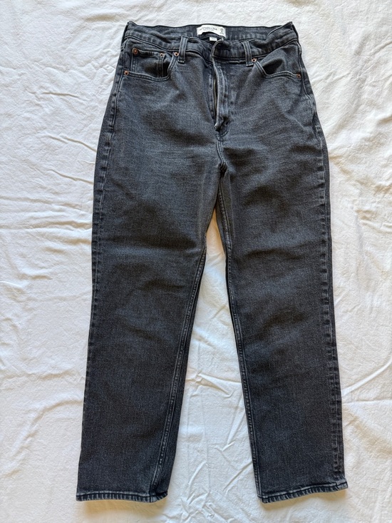 Abercrombie & Fitch Denim - Abercrombie & Fitch Black Wash Ankle Jeans